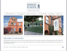 Tablet Screenshot of herbertschool.com